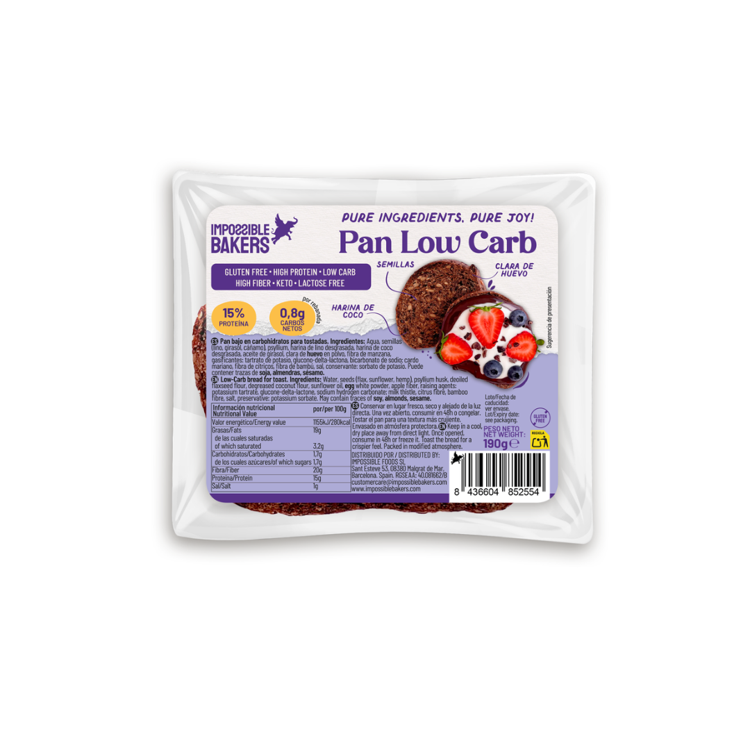 envase Pan Low Carb